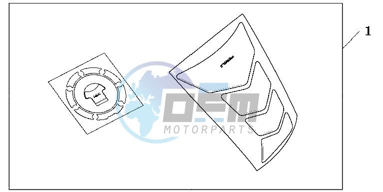 TANKPAD / FUEL LID COVER