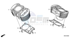 VT750CA9 UK - (E / MKH ST) drawing CYLINDER