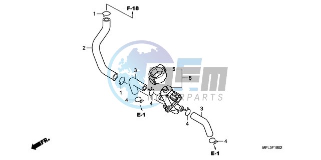 AIR INJECTION CONTROL VALVE