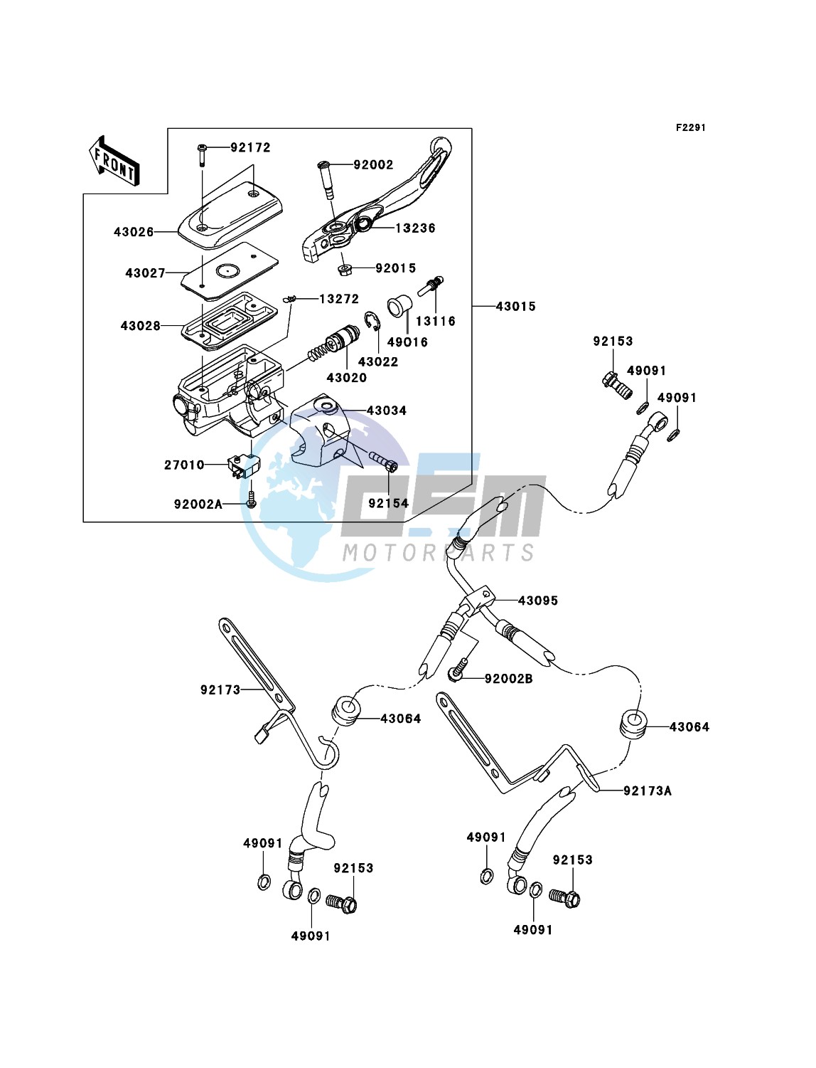 Front Master Cylinder