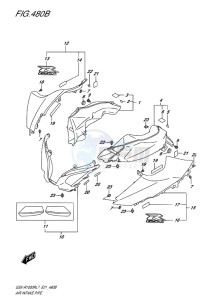 GSX-R1000R EU drawing AIR INTAKE PIPE (SPECIAL EDITION)