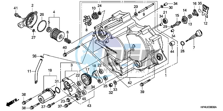 FRONT CRANKCASE COVER