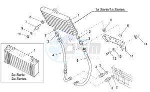 Breva V IE 1100 drawing Oil cooler