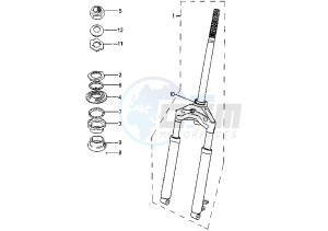 ZENITH LN/LS - 50 cc drawing FRONT FORK