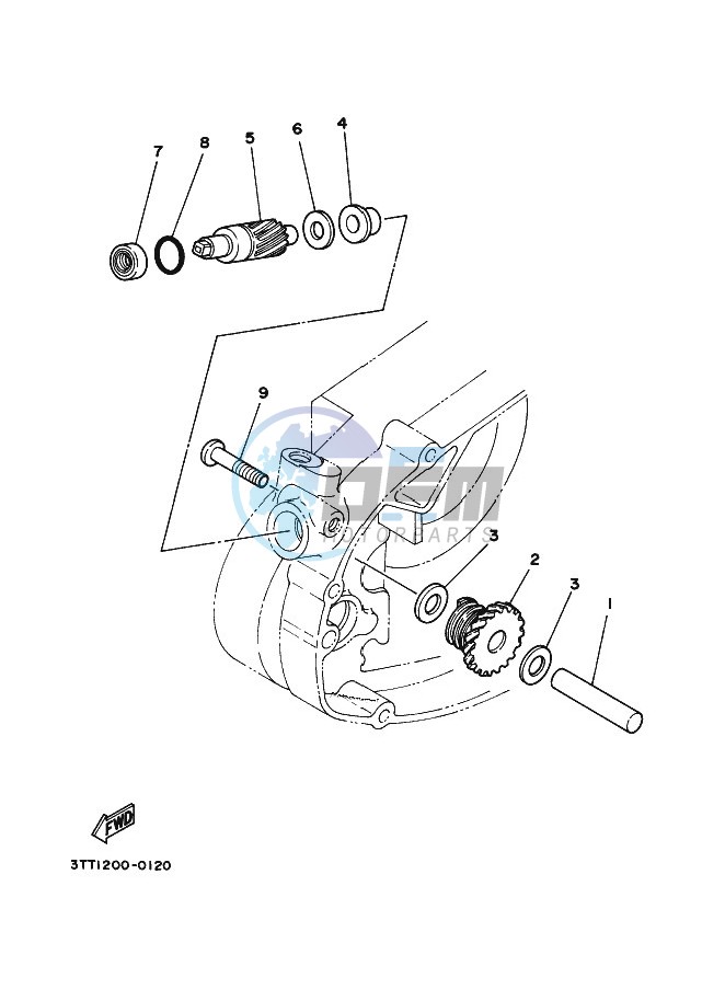 TACHOMETER GEAR