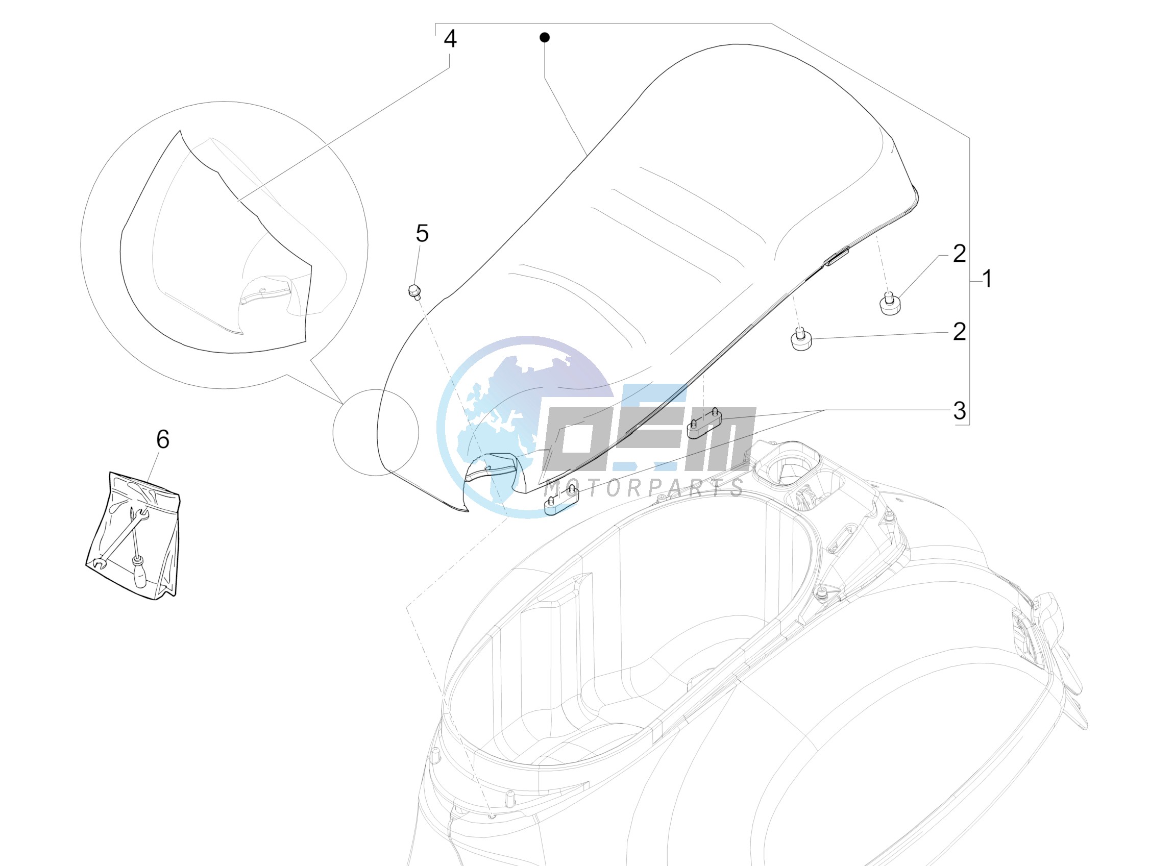 Saddle/seats