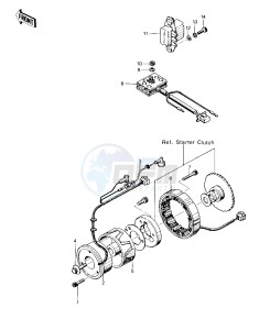 KZ 400 A (A1-A2) drawing GENERATOR_REGULATOR