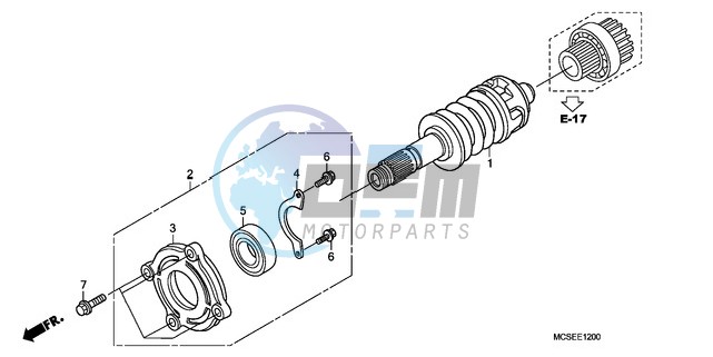 PRIMARY SHAFT