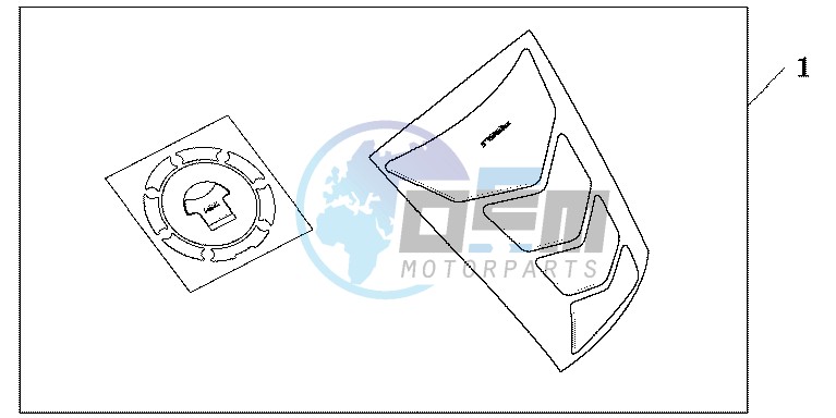 TANKPAD / FUEL LID COVER