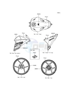 Z800 ZR800AFF FR GB XX (EU ME A(FRICA) drawing Decals(Black)