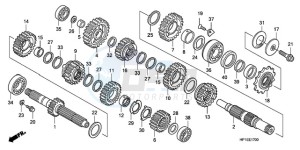 TRX450ER9 Australia - (U / SEL) drawing TRANSMISSION