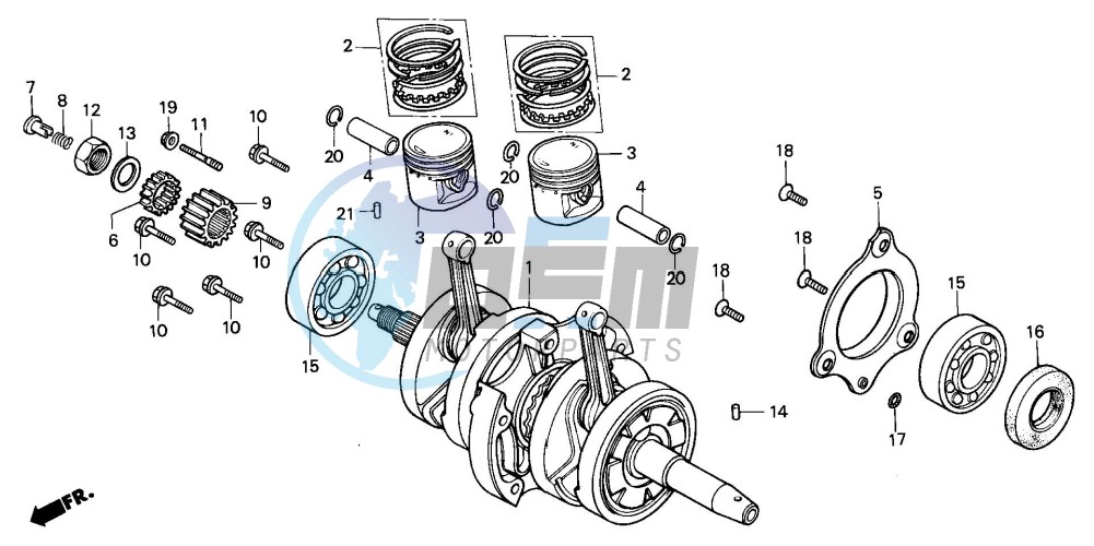 CRANKSHAFT/PISTON