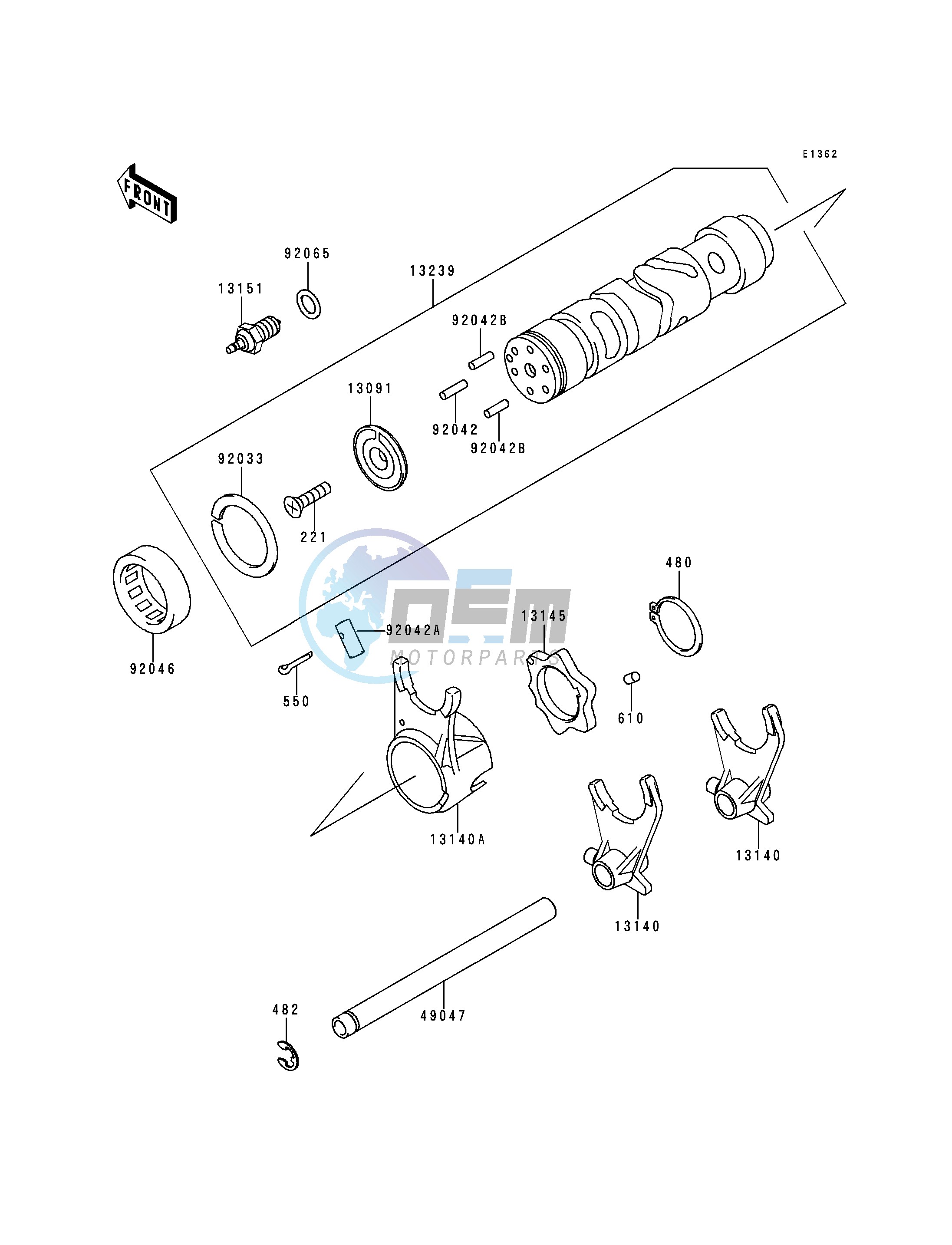 CHANGE DRUM_SHIFT FORK