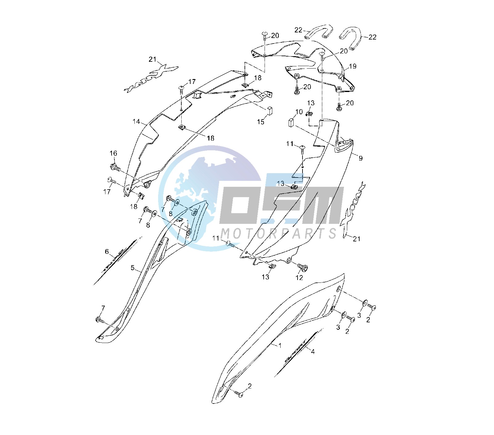 REAR BODY 1Y+G6704S4