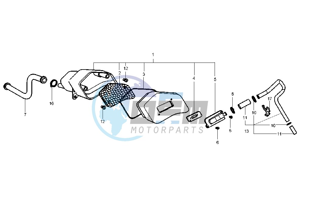 Secondary air cleaner