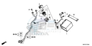 CBR1000S1H 2ED - (2ED) drawing BATTERY