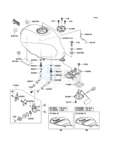 ER-5 ER500-C5P GB XX (EU ME A(FRICA) drawing Fuel Tank