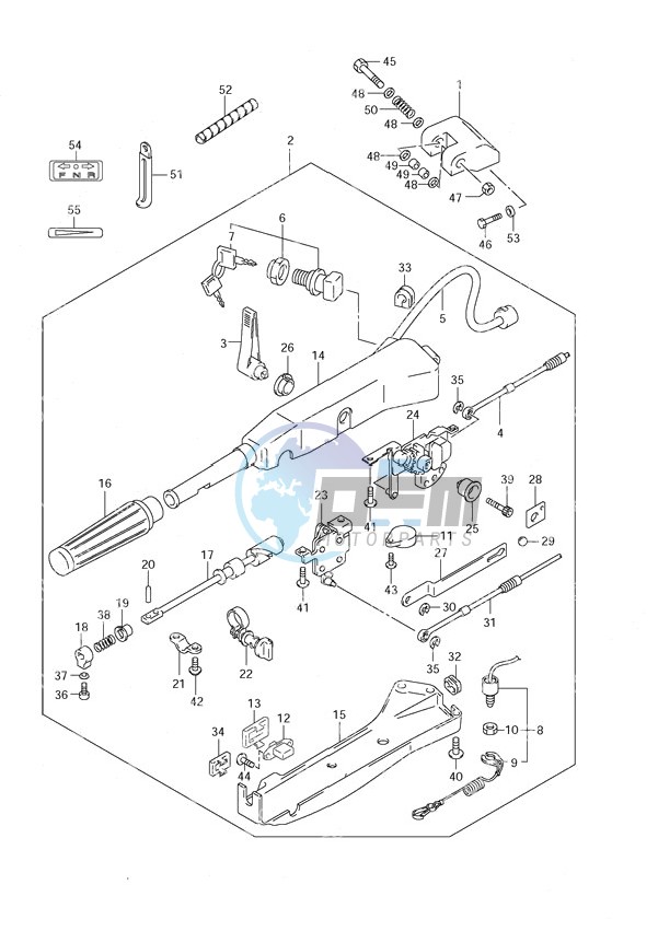 Tiller Handle