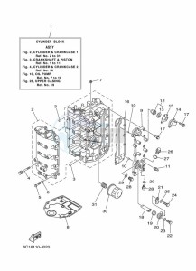 F50FETL drawing CYLINDER--CRANKCASE-1