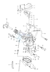 DR350 (E28) drawing CARBURETOR