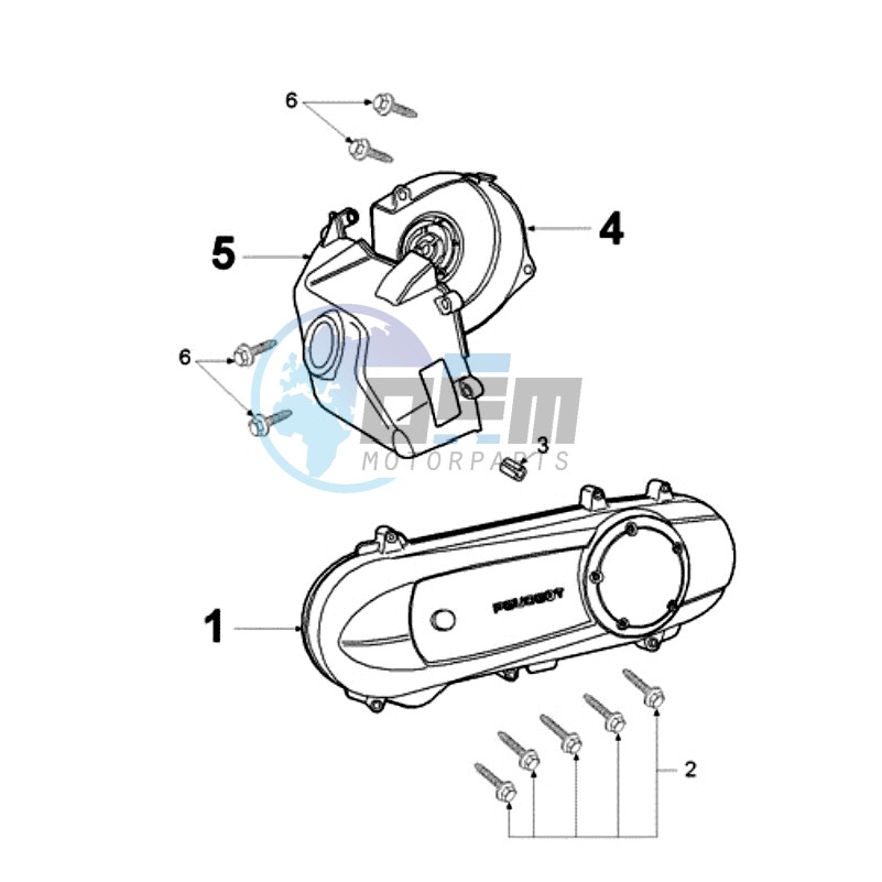 CRANKCASE COVER