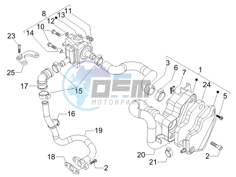 Secondairy air box