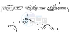 GL1500C F6C drawing STRIPE/MARK (1)