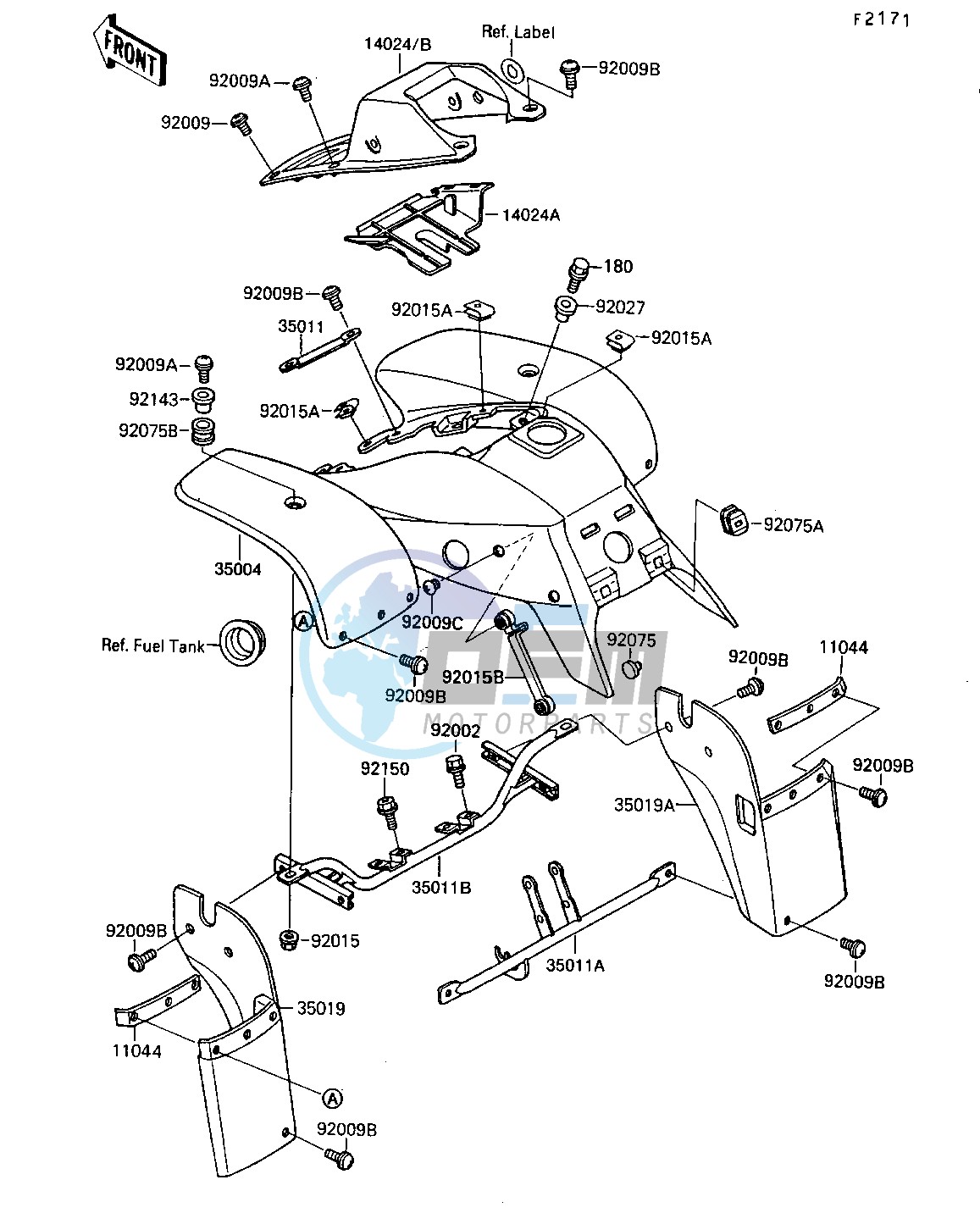 FRONT FENDER-- S- -