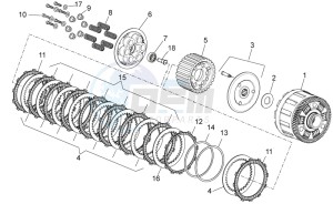 RSV 4 1000 APRC Factory Std SE drawing Clutch II