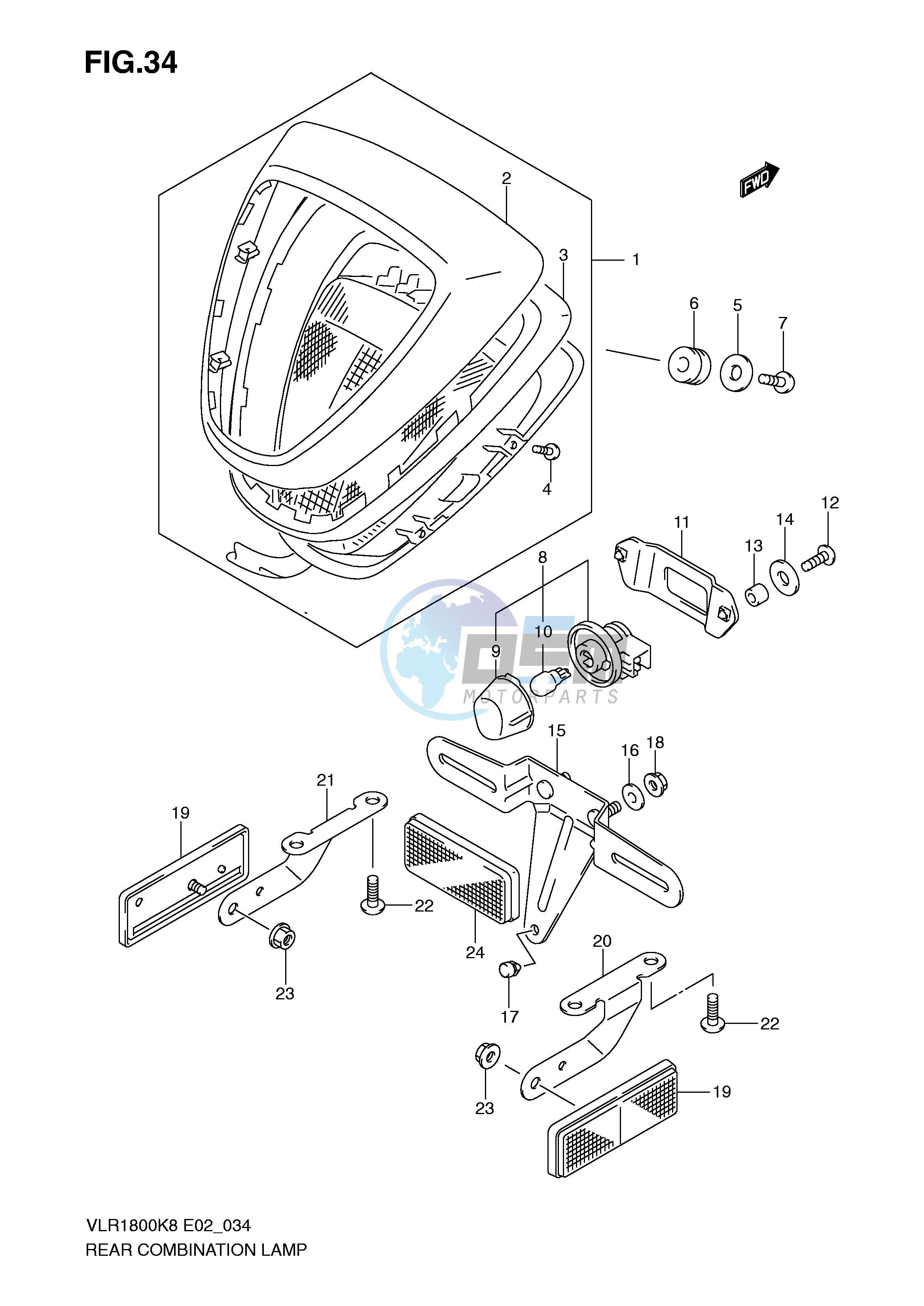 REAR COMBINATION LAMP