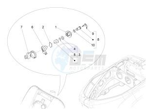 LX 150 4T 3V ie drawing Locks