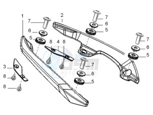 ETX 150 drawing Rear handle assembly