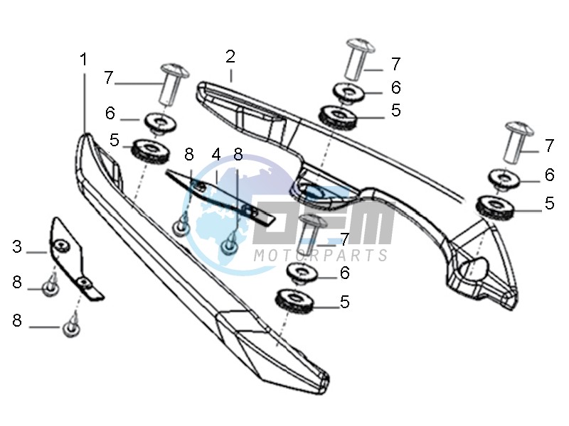 Rear handle assembly