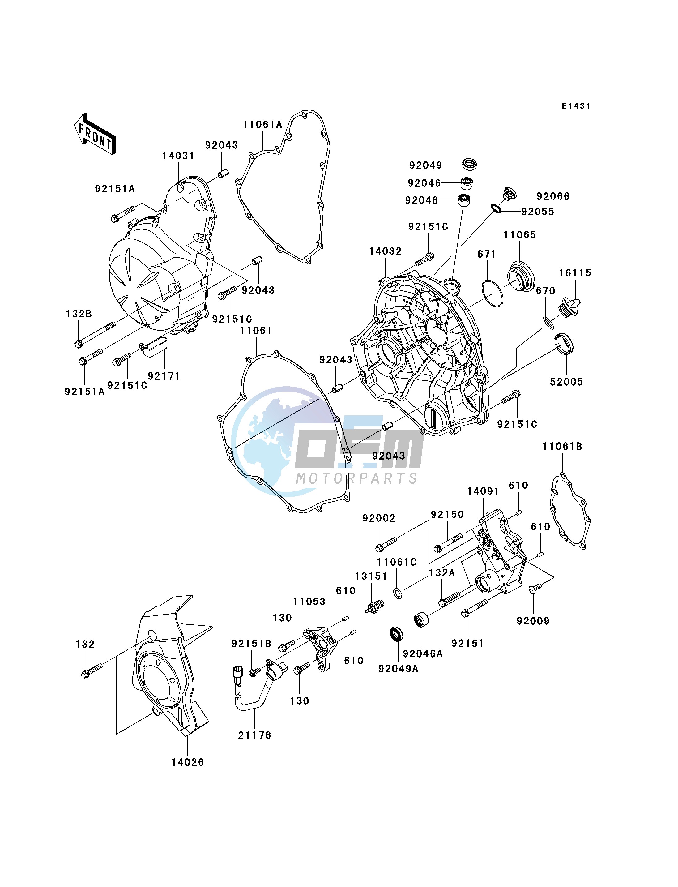 ENGINE COVER-- S- -