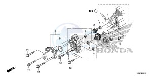 TRX500FA5H TRX500FA ED drawing CONTROL MOTOR