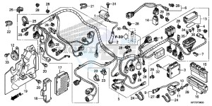 TRX420FAD TRX420 Europe Direct - (ED) drawing WIRE HARNESS