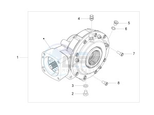 MGX 21 FLYING FORTRESS 1380 APAC drawing Rear transmission / Components