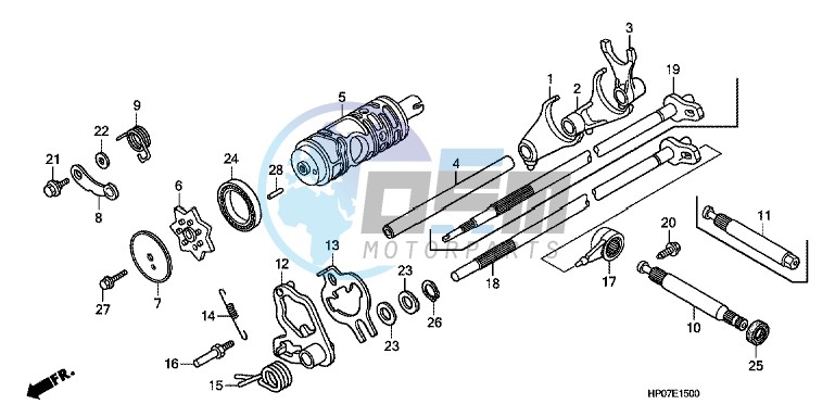 GEARSHIFT DRUM