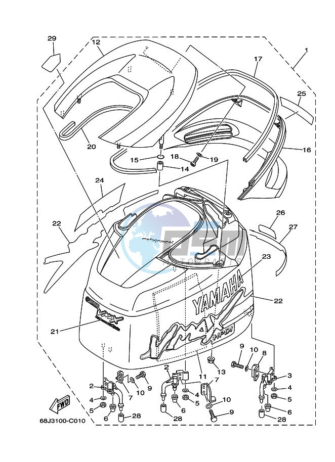 TOP-COWLING