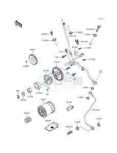 KLF 400 B [BAYOU 400 4X4] (B4-B6) [BAYOU 400 4X4] drawing OIL PUMP_OIL FILTER