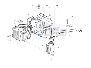 LX 125 4T ie E3 Touring drawing Cylinder head cover