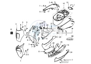 VIVACITY - 50 cc drawing BODY