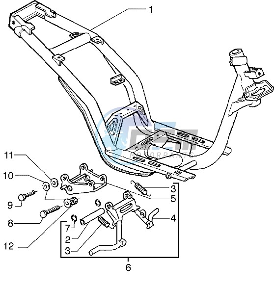 Chassis - Central stand