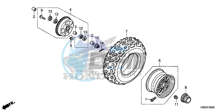 FRONT WHEEL