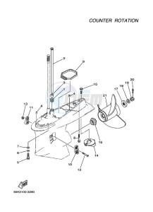 L250AETOX drawing LOWER-CASING-x-DRIVE-4