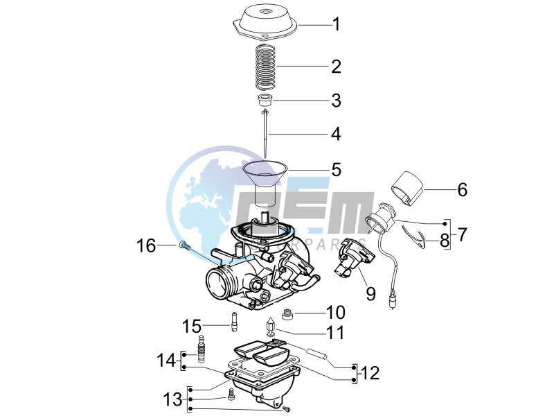 Carburetor components