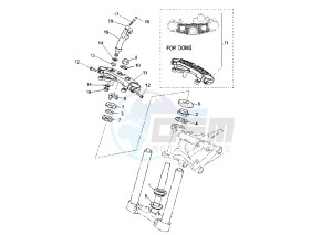 BT BULLDOG 1100 drawing STEERING