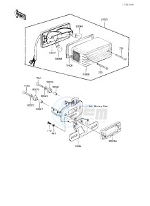 KZ 750 L [L3] drawing TAILLIGHT