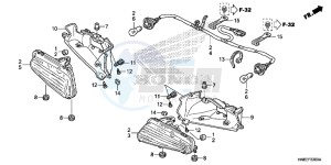 TRX680FAE TRX680 Europe Direct - (ED) drawing TAILLIGHT