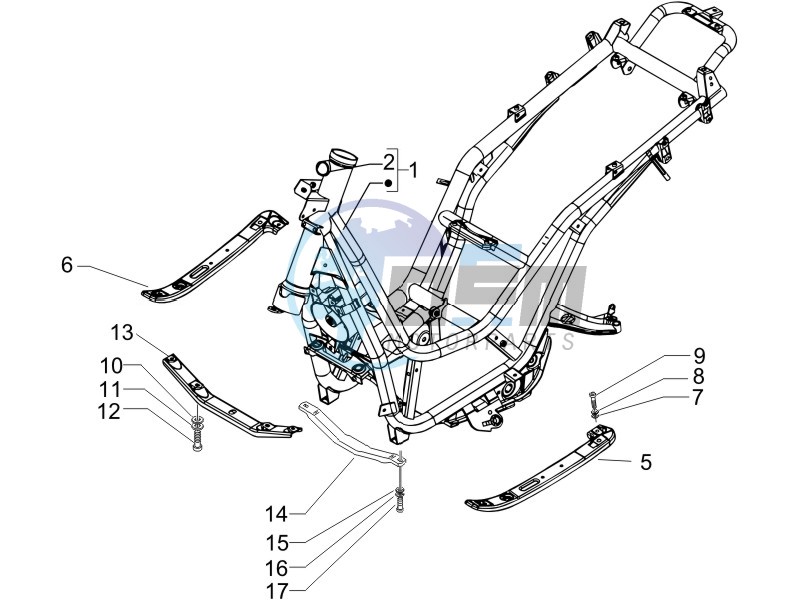 Frame bodywork